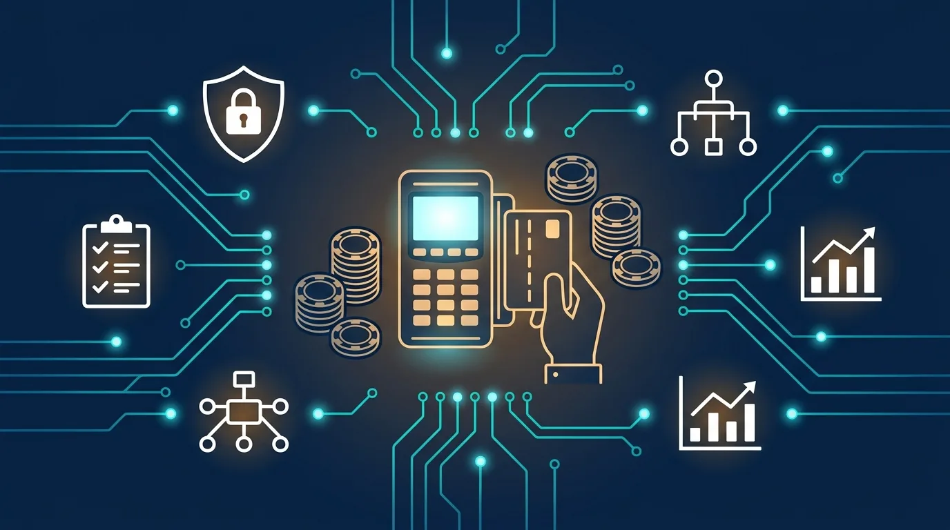 MCC 7995 gambling merchant category code on a payment terminal